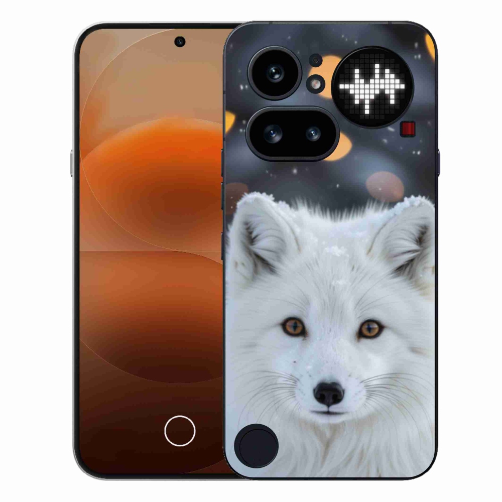 Zselés borítás mmCase a Nothing Phone (4a) - polár róka
