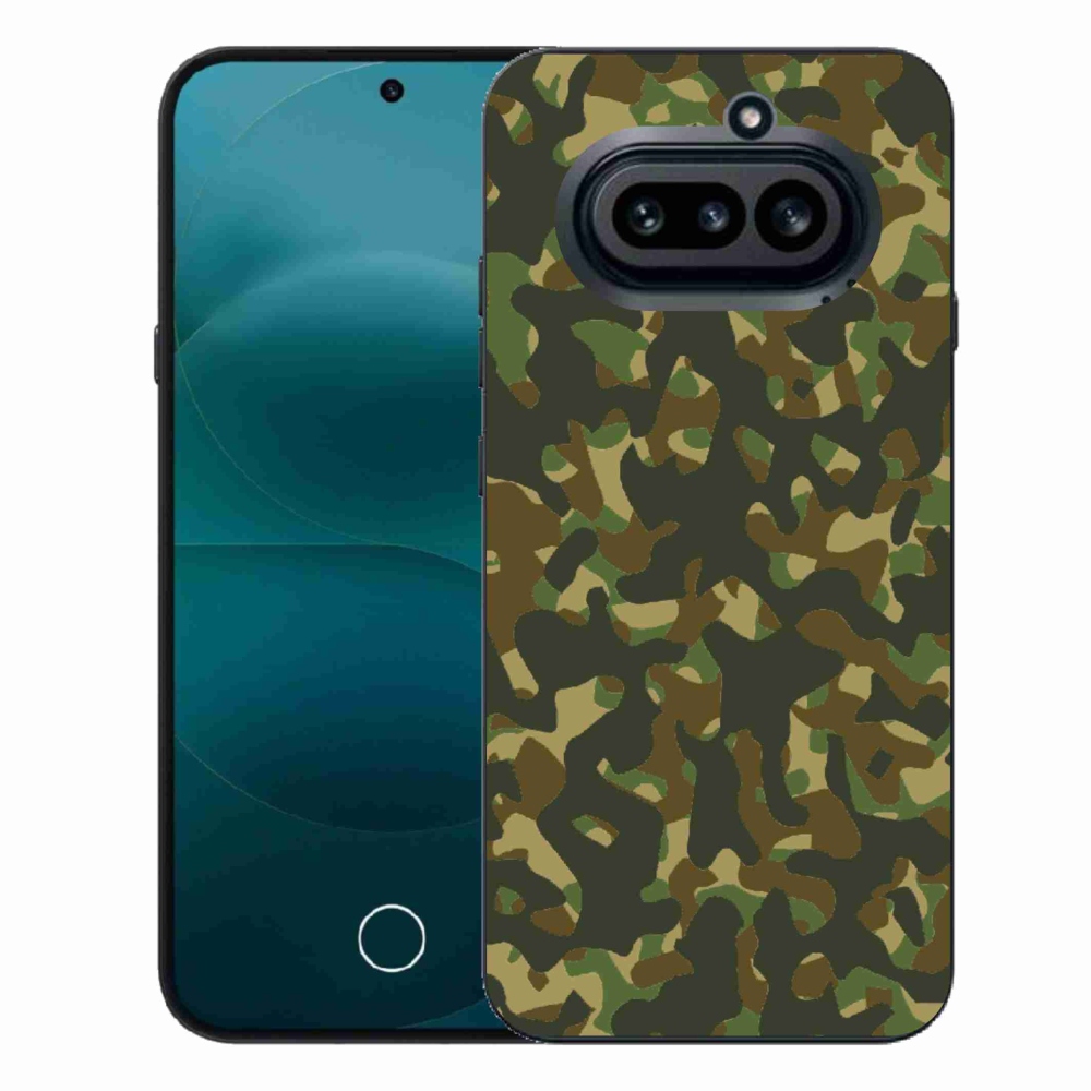 Zselés tok mmCase a Nothing Phone (4a) készülékhez - terepszínű mintázat 1