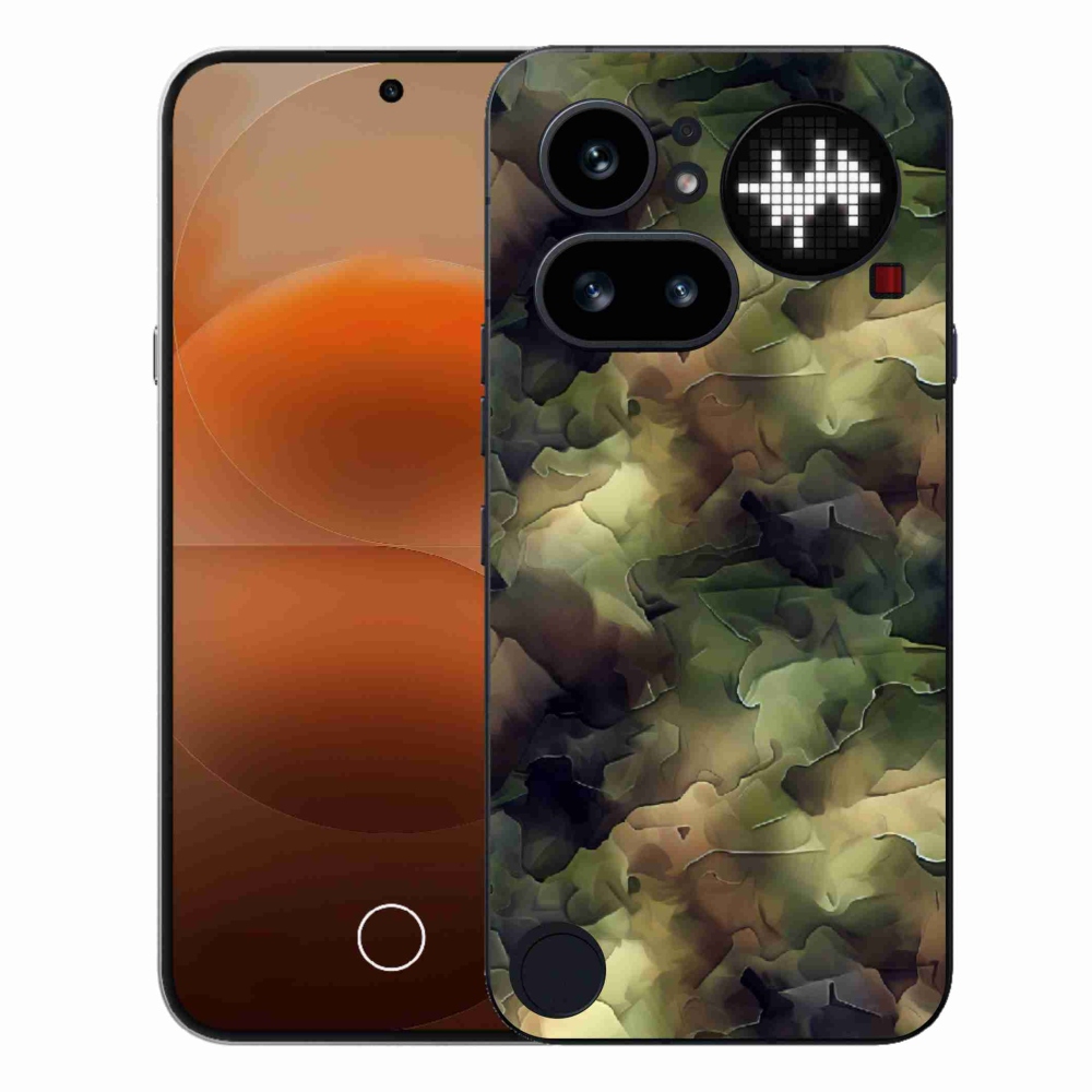 Zselés tok mmCase a Nothing Phone (4a) - terepszínű minta 10