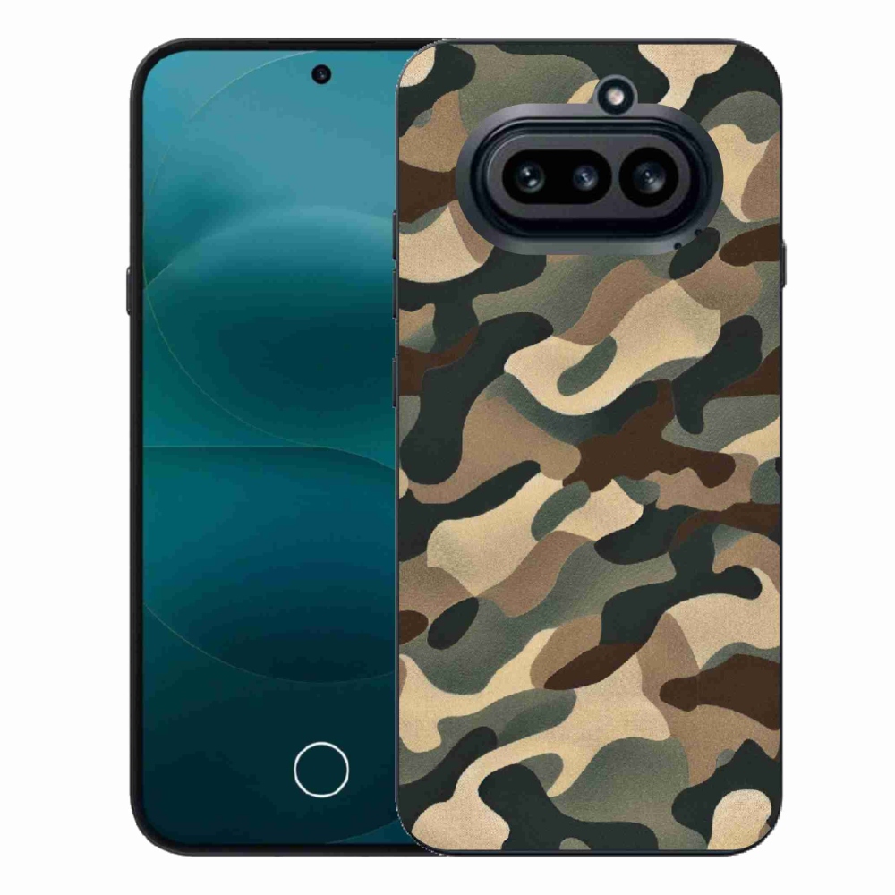 Zselés tok mmCase a Nothing Phone (4a) készülékhez - terepszínű minta 11