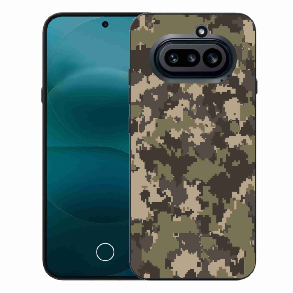 Zselés tok mmCase a Nothing Phone (4a) készülékhez - terepszínű minta 12