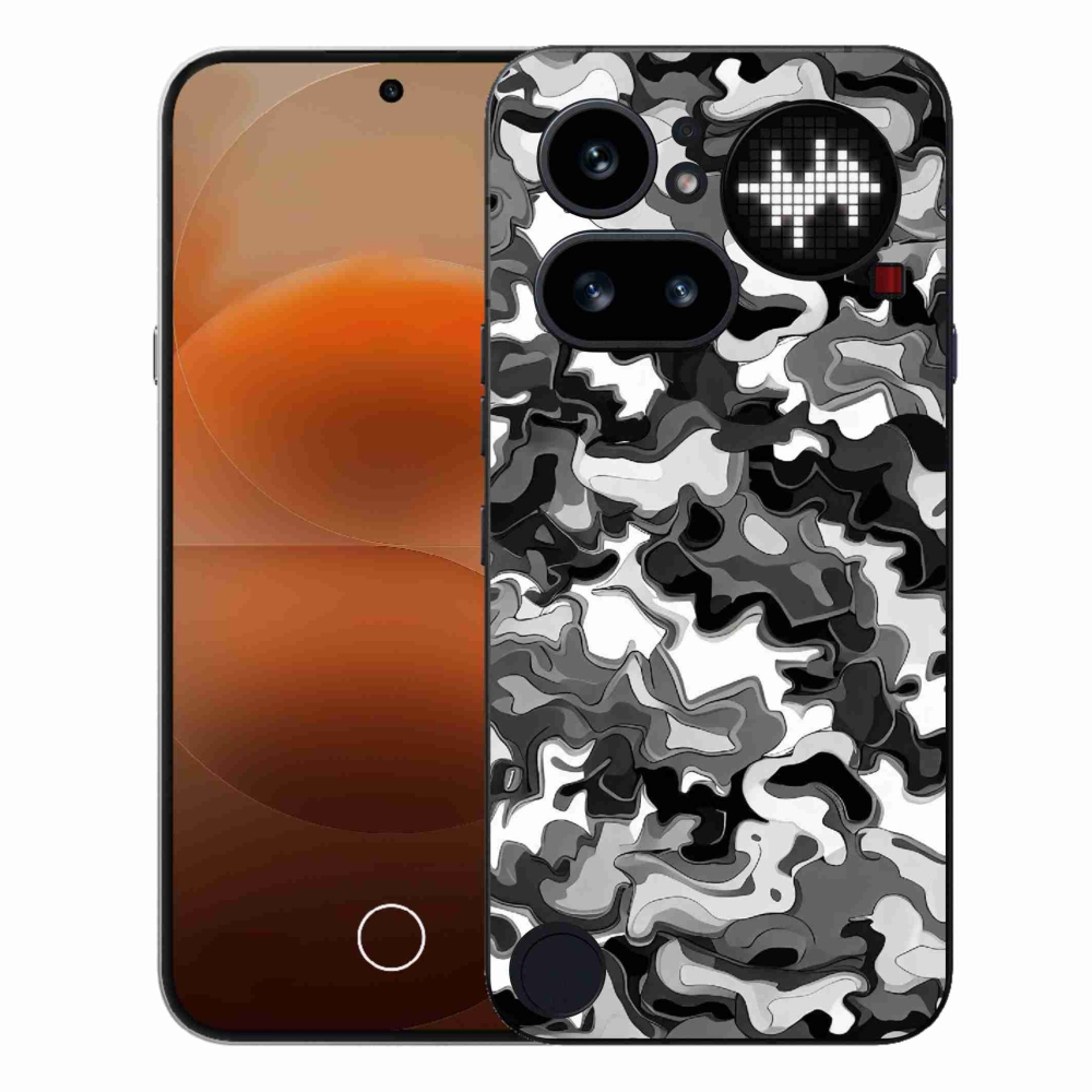 Zselés tok mmCase a Nothing Phone (4a) - terepszínű minta 3