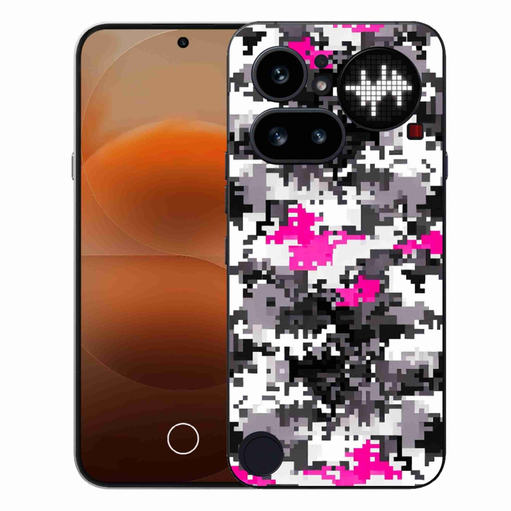 Zselés tok mmCase a Nothing Phone (4a) - terepszínű minta 4