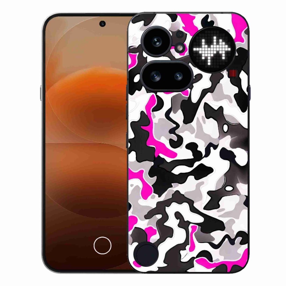 Zselés borítás mmCase a Nothing Phone (4a) - terepszínű minta 5