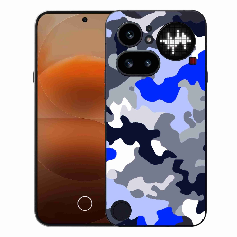 Zselés tok mmCase a Nothing Phone (4a) készülékhez - terepszínű minta 8
