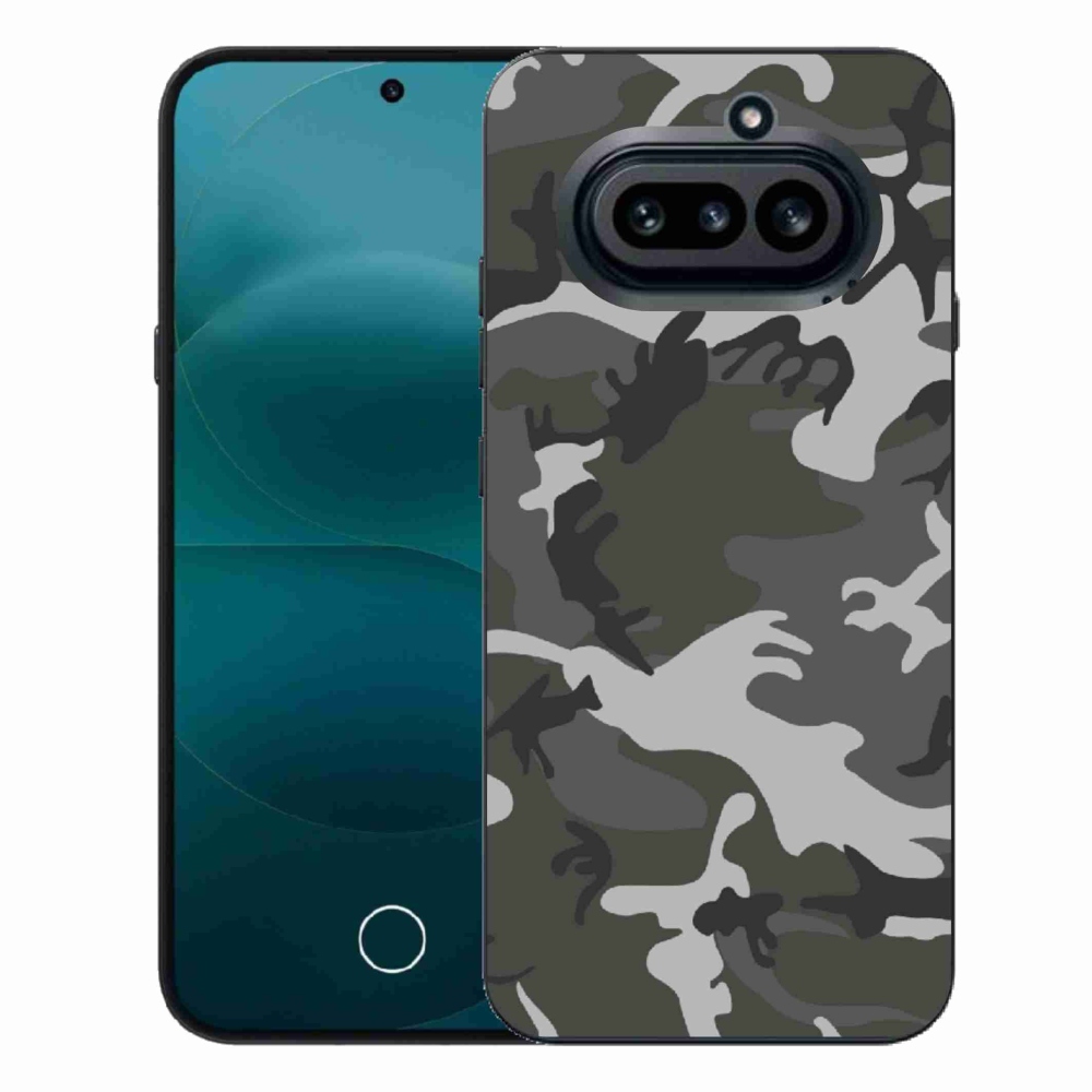 Zselés tok mmCase a Nothing Phone (4a) készülékhez - terepszínű minta