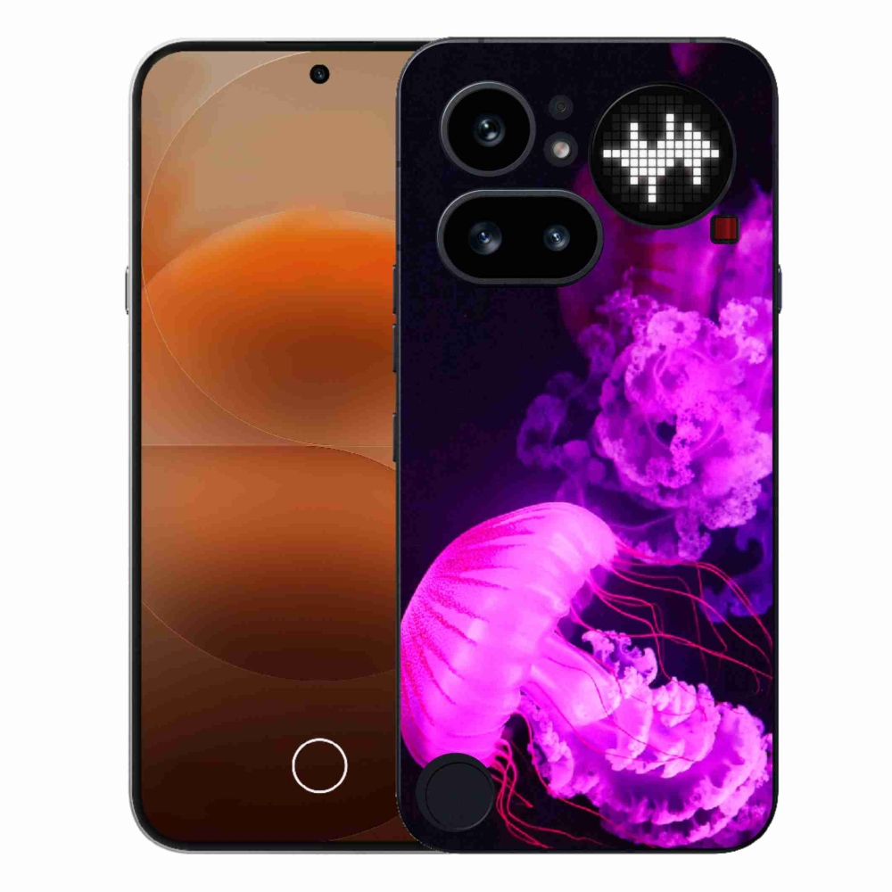 Zselés tok mmCase a Nothing Phone (4a) - medúza 1