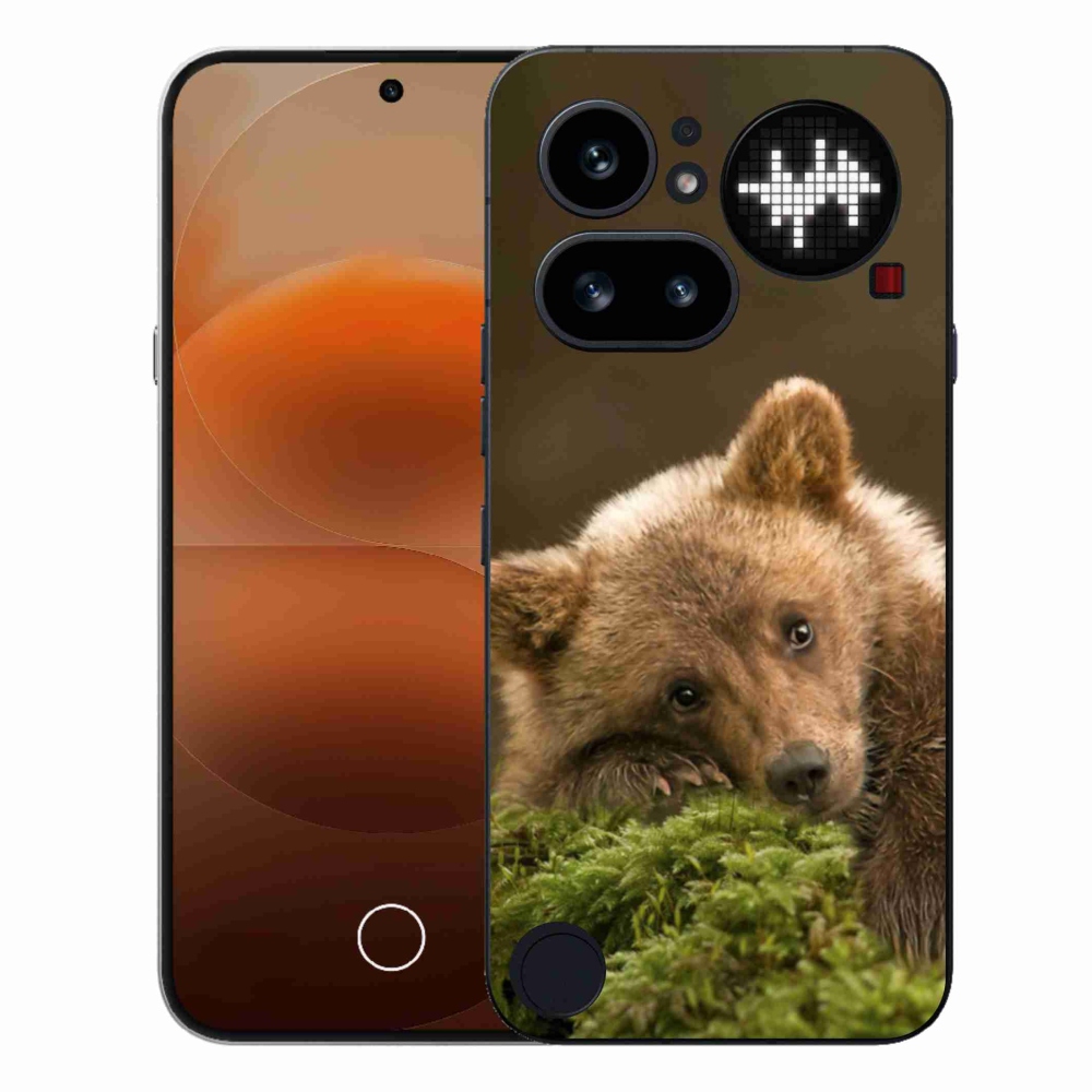 Zselés borítás mmCase a Nothing Phone (4a) - medve