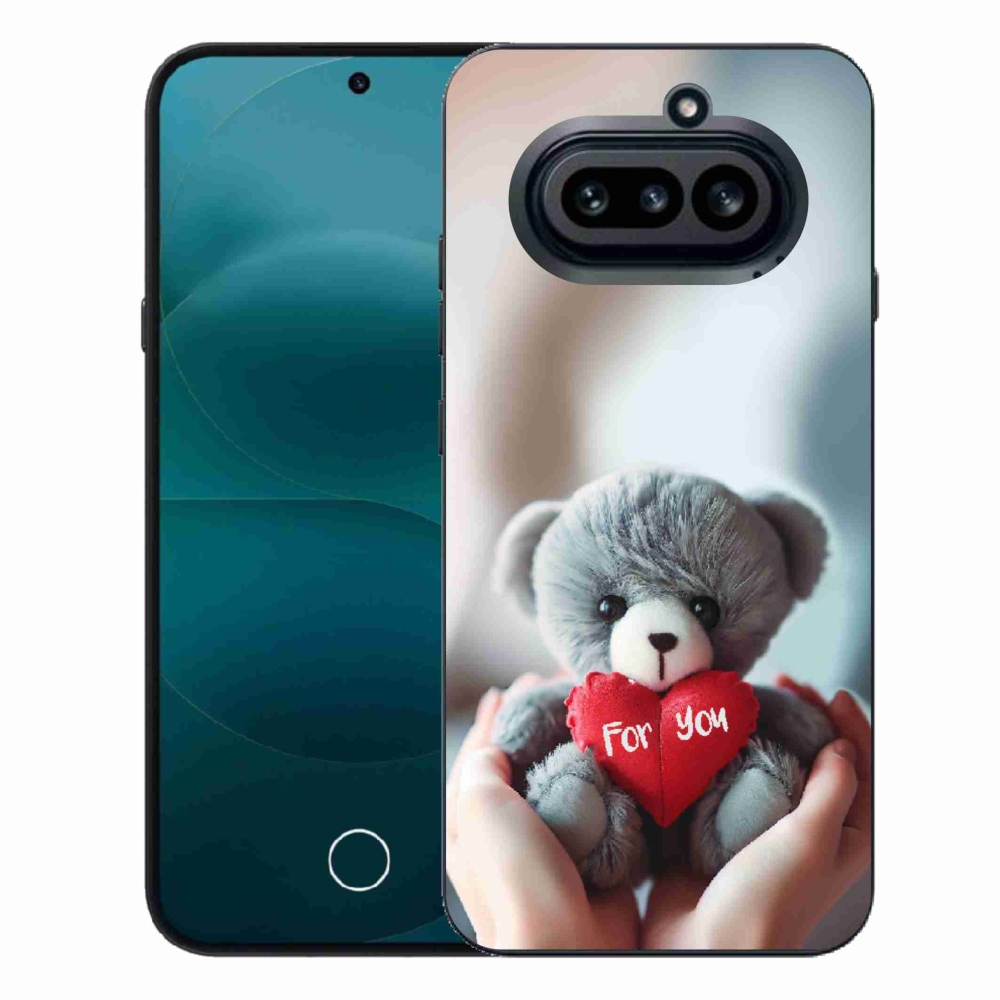 Zselés borítás mmCase a Nothing Phone (4a) - mackó a szerelmesek számára
