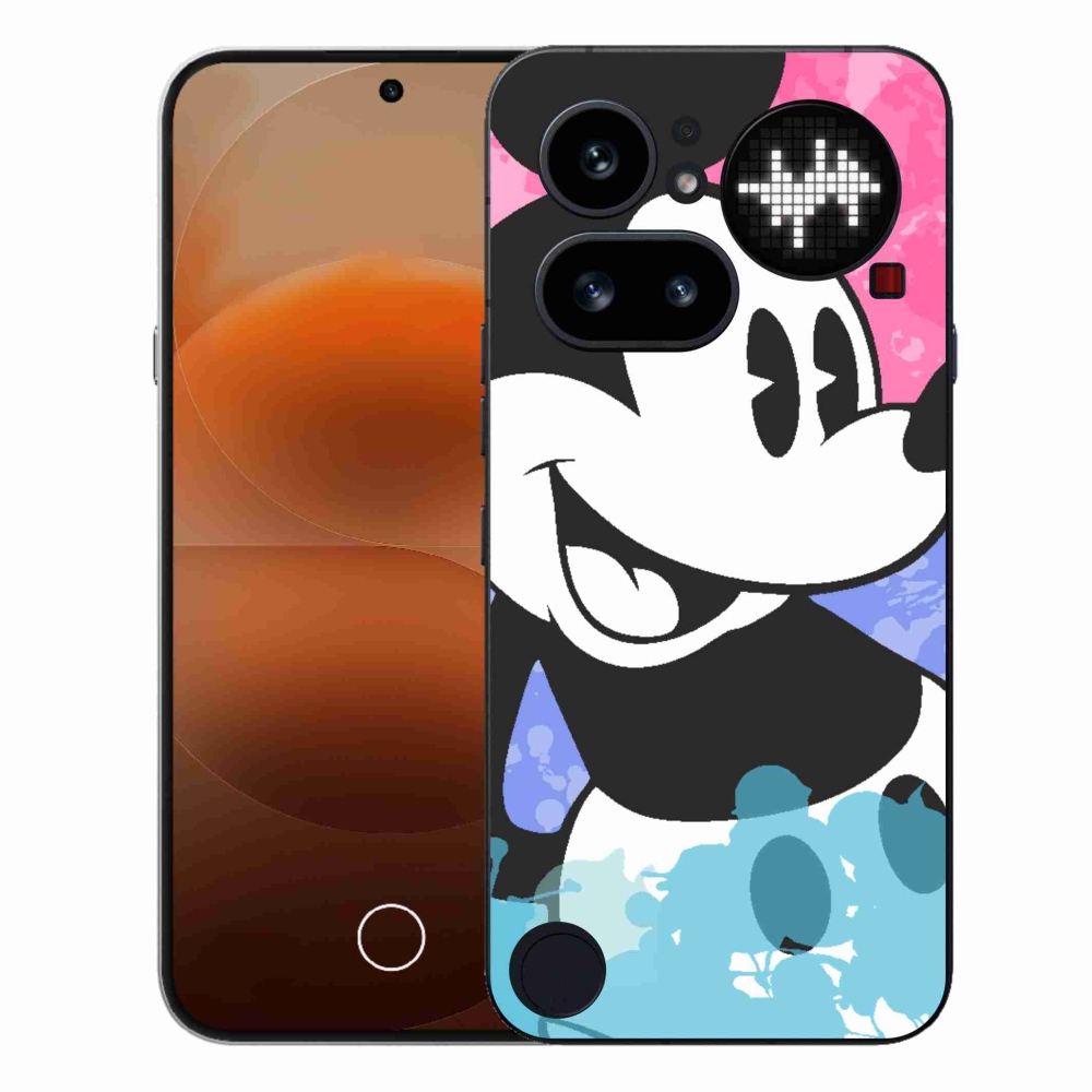 Zselés borítás mmCase a Nothing Phone (4a) - mickey mouse