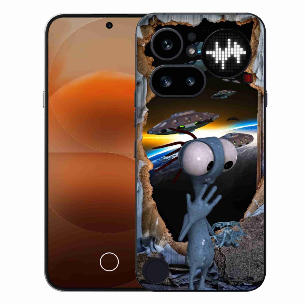 Zselés borító mmCase a Nothing Phone (4a) - idegen