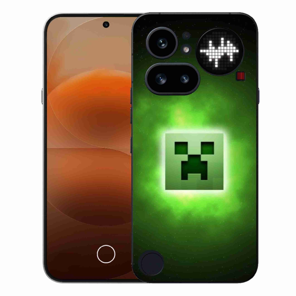Gél borító mmCase a Semmi telefonhoz (4a) - minecraft