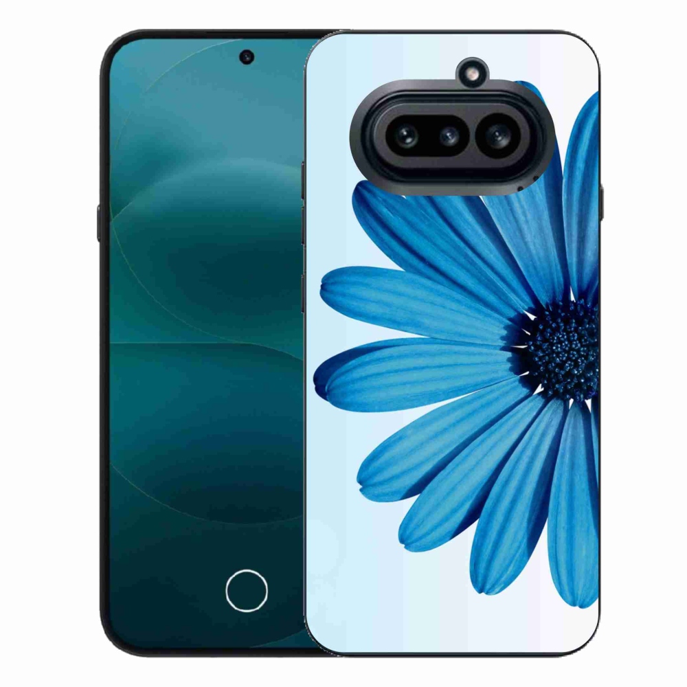 Zselés tok mmCase a Nothing Phone telefonhoz (4a) - kék margaréta