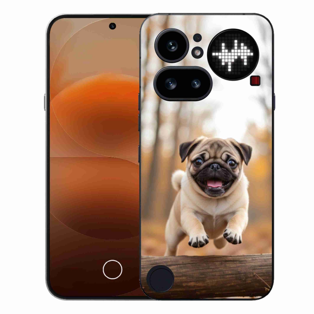 Zselés tok mmCase a Nothing Phone-hoz (4a) - mopsz 2