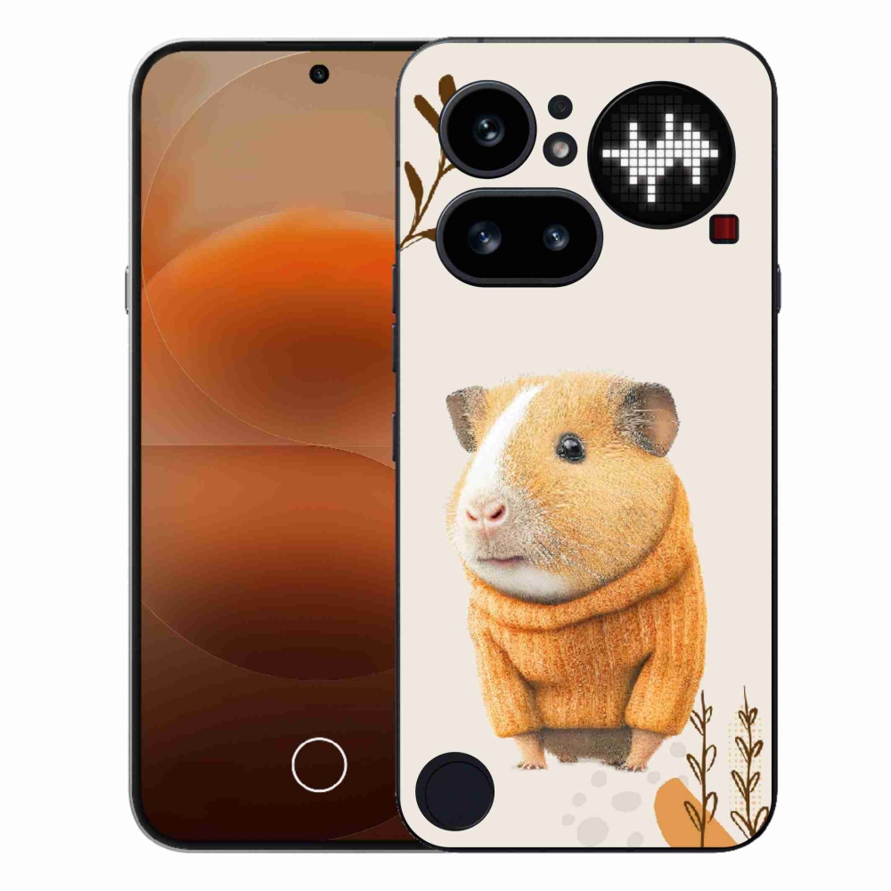 Zselés borítás mmCase a Nothing Phone-hoz (4a) - tengerimalac pulóverben