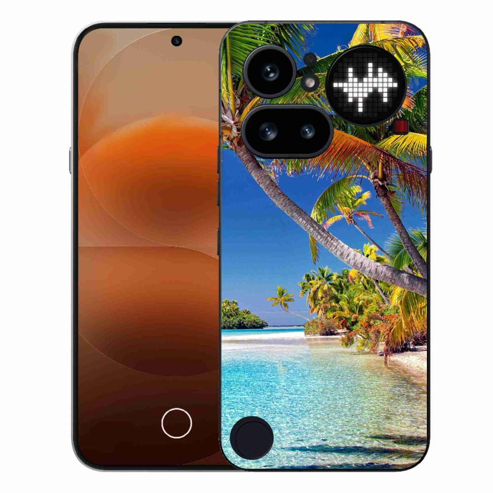 Zselés borítás mmCase a Nothing Phone (4a) - tengerpartra