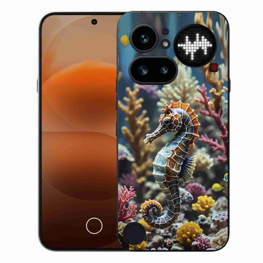 Zselés borítás mmCase a Nothing Phone (4a) készülékhez - csikóhal 2