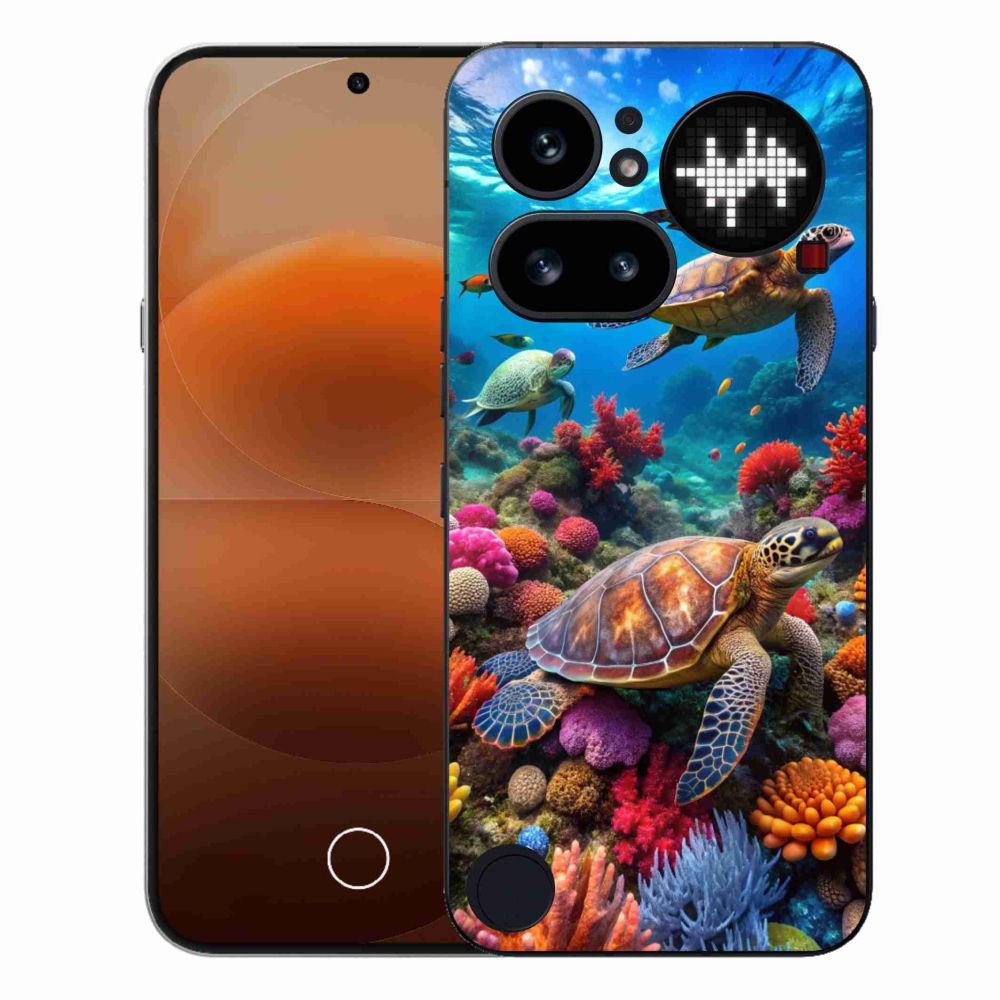 Zselés borítás mmCase a Nothing telefonhoz (4a) - Sea World 2