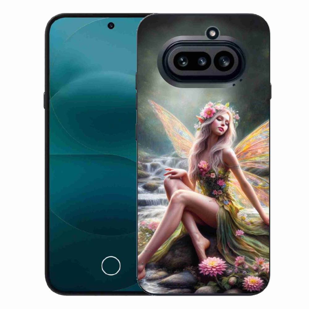 Zselés borító mmCase a Nothing Phone (4a) - pillangó nő 1