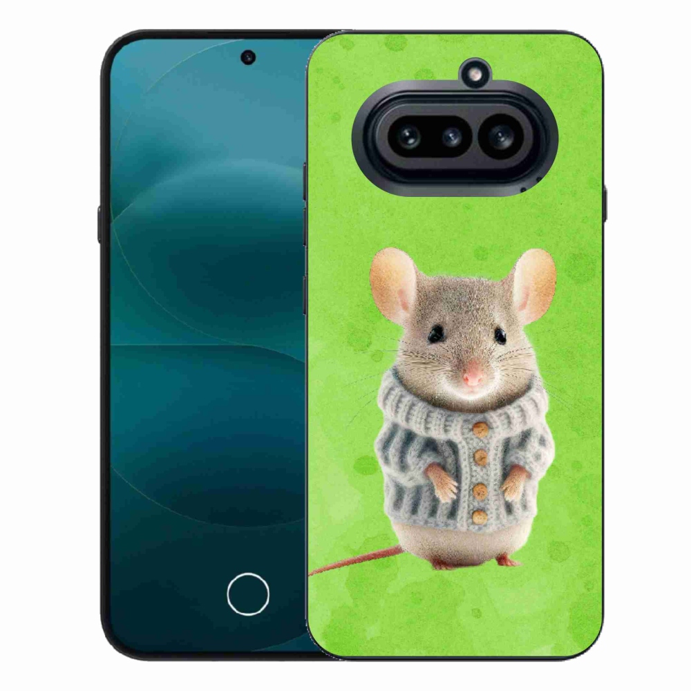 Zselés borítás mmCase a Nothing Phone (4a) - egér pulóverben