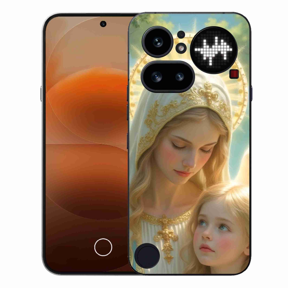 Gél borító mmCase a Nothing Phone (4a) - Vallási motívum 2