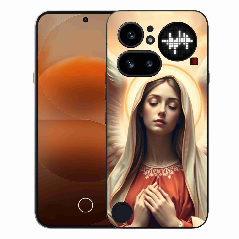 Zselés borító mmCase a Nothing Phone (4a) - vallási témájú telefonhoz