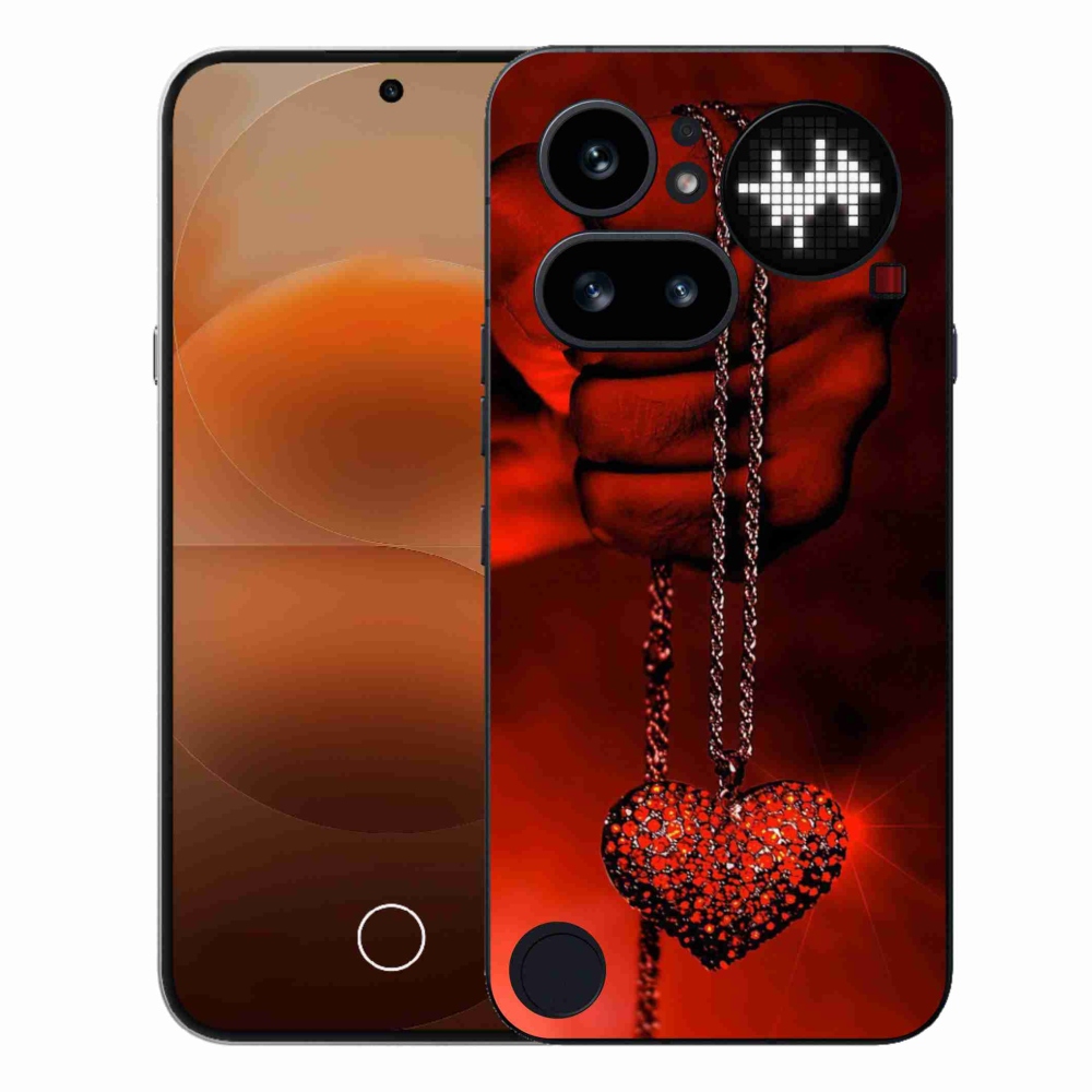 Zselés borítás mmCase a Nothing Phone (4a) - nyaklánc
