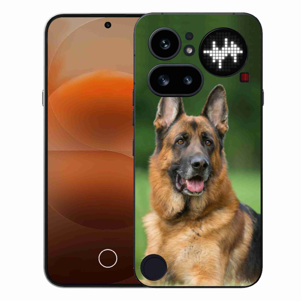 Zselés borítás mmCase for Nothing Phone (4a) - Német juhászkutya