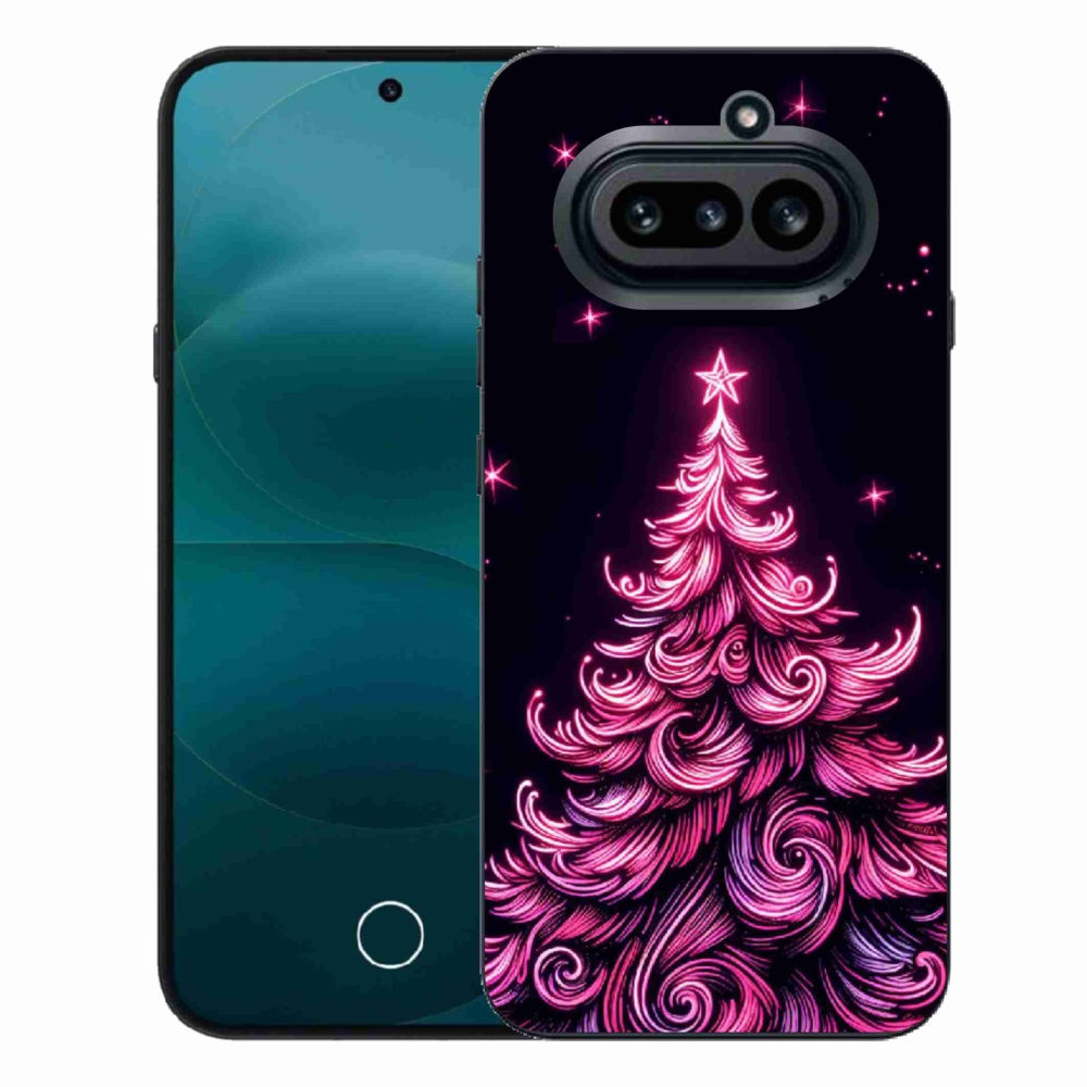 Zselés borítás mmCase a Nothing telefonhoz (4a) - neon karácsonyfa 2