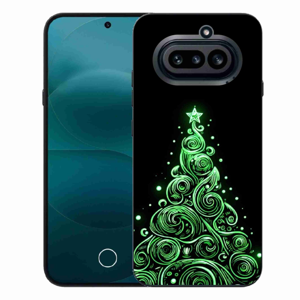 Zselés borítás mmCase a Nothing telefonhoz (4a) - neon karácsonyfa 3