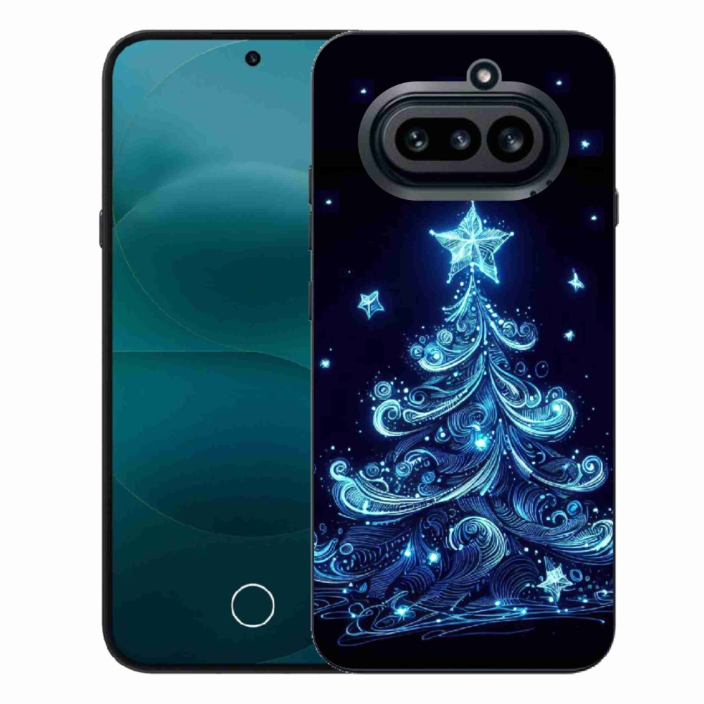 Zselés borítás mmCase a Nothing Phone (4a) - neon karácsonyfa 4