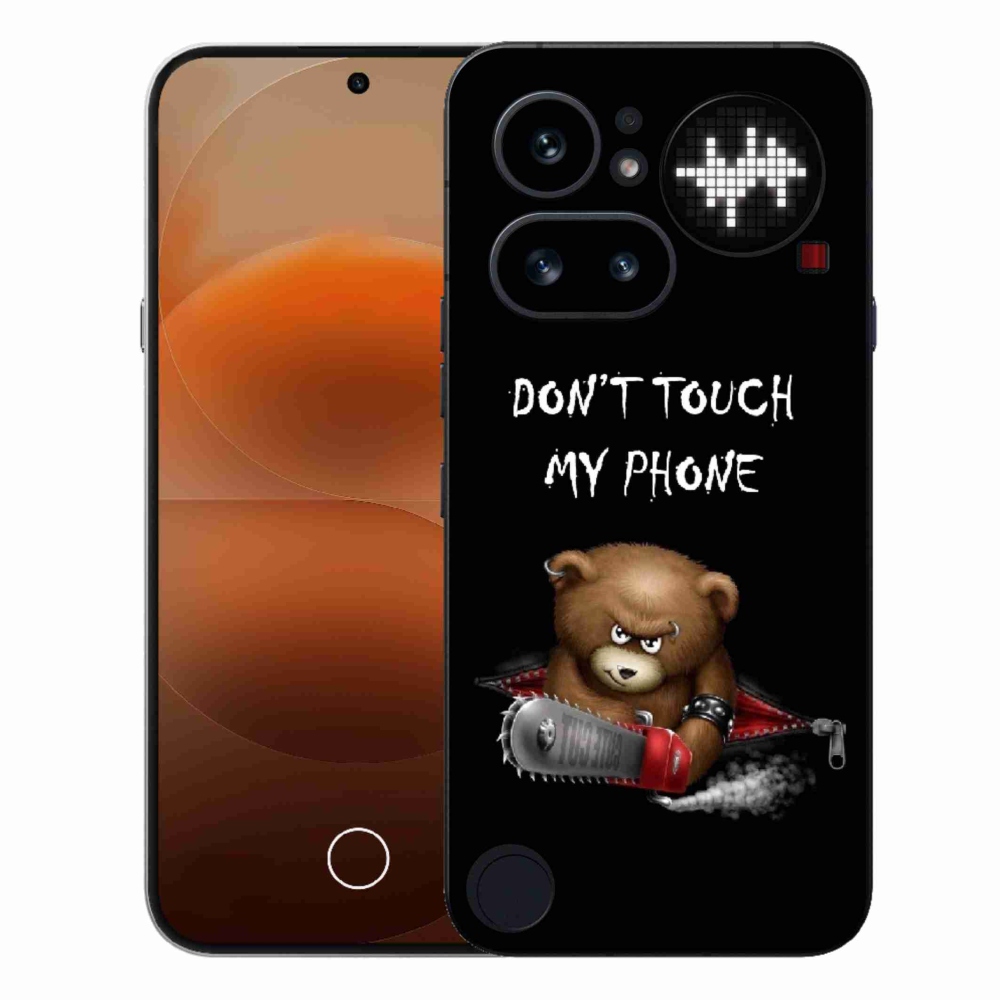 Zselés borítás mmCase for Nothing Phone (4a) - ne érintse meg a telefonját