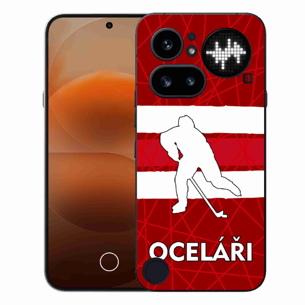 Zselés borítás mmCase a Nothing Phone (4a) - Acélszínűek