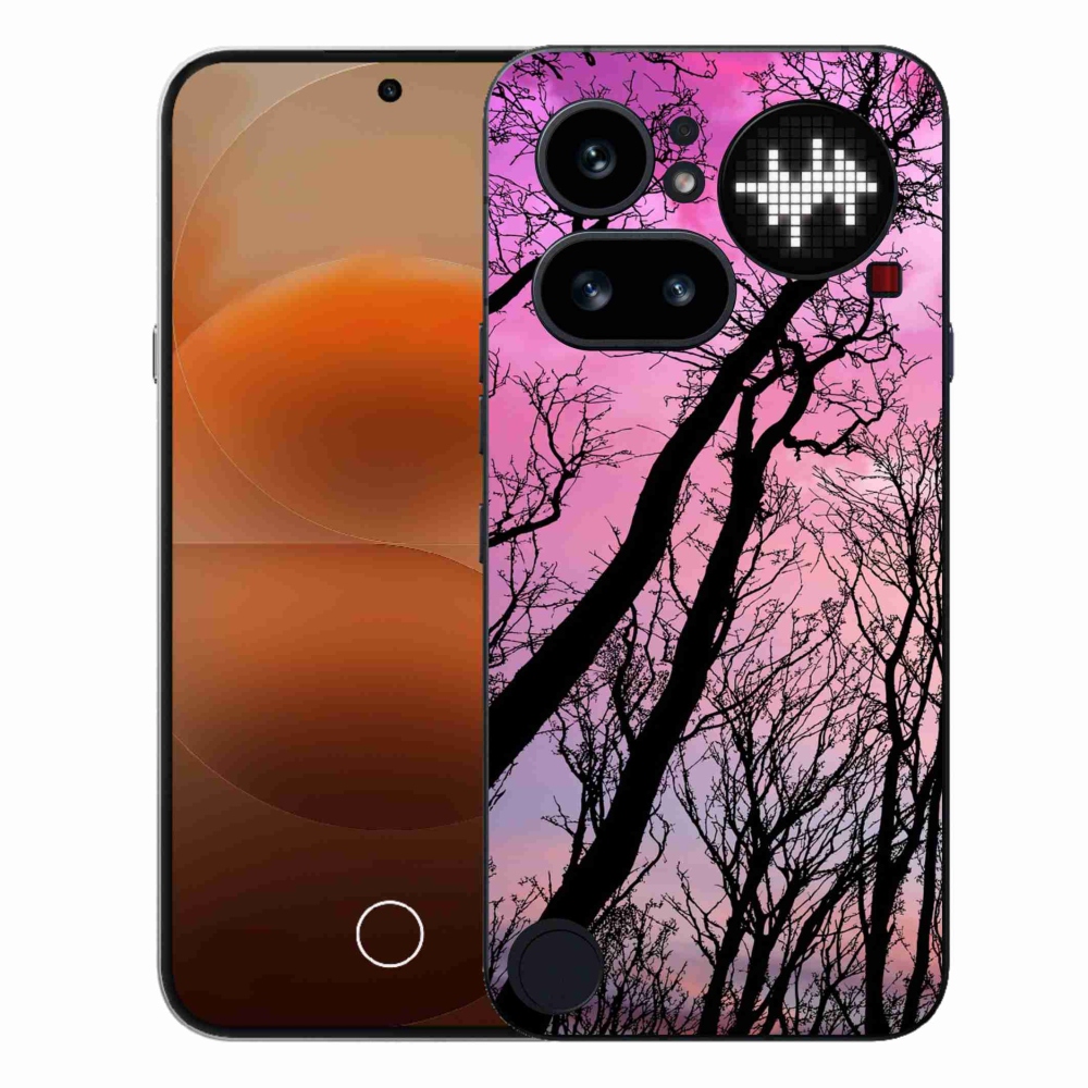 Zselés borítás mmCase for Nothing Phone (4a) - kidőlt fák
