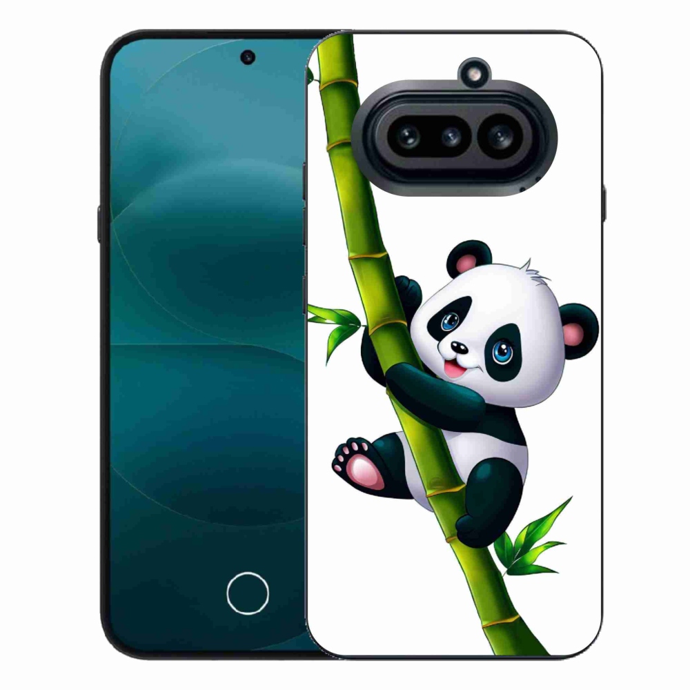 Zselés borítás mmCase a Nothing Phone (4a) telefonhoz - bambusz pandával