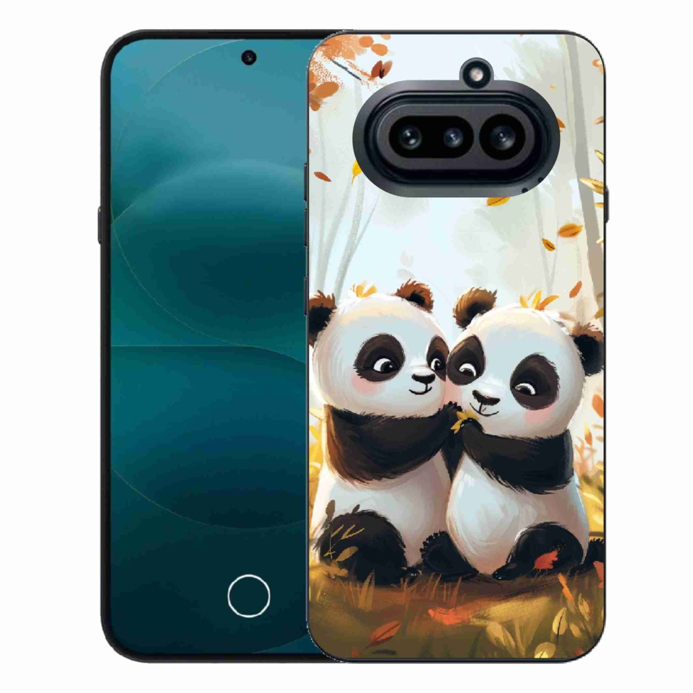 Zselés borító mmCase a Nothing Phone-hoz (4a) - pandák