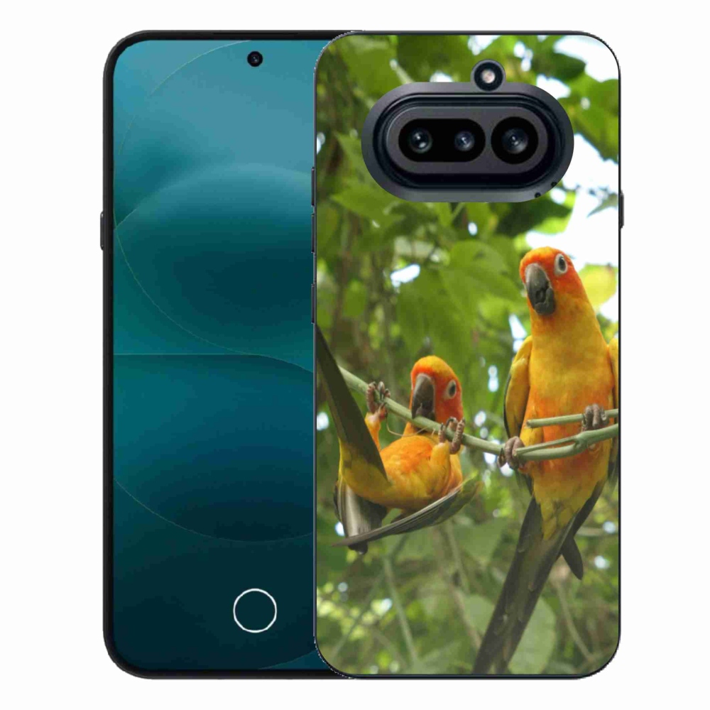 Zselés borítás mmCase a Nothing Phone (4a) - papagájok