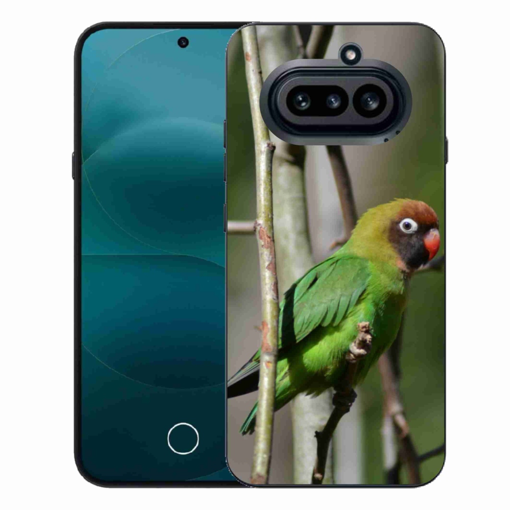 Zselés borító mmCase for Nothing Phone (4a) - papagáj agapornis