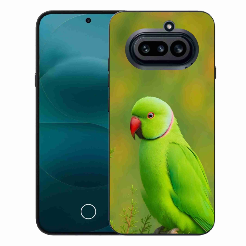 Zselés borítás mmCase a Nothing Phone (4a) - papagáj Alexander 2