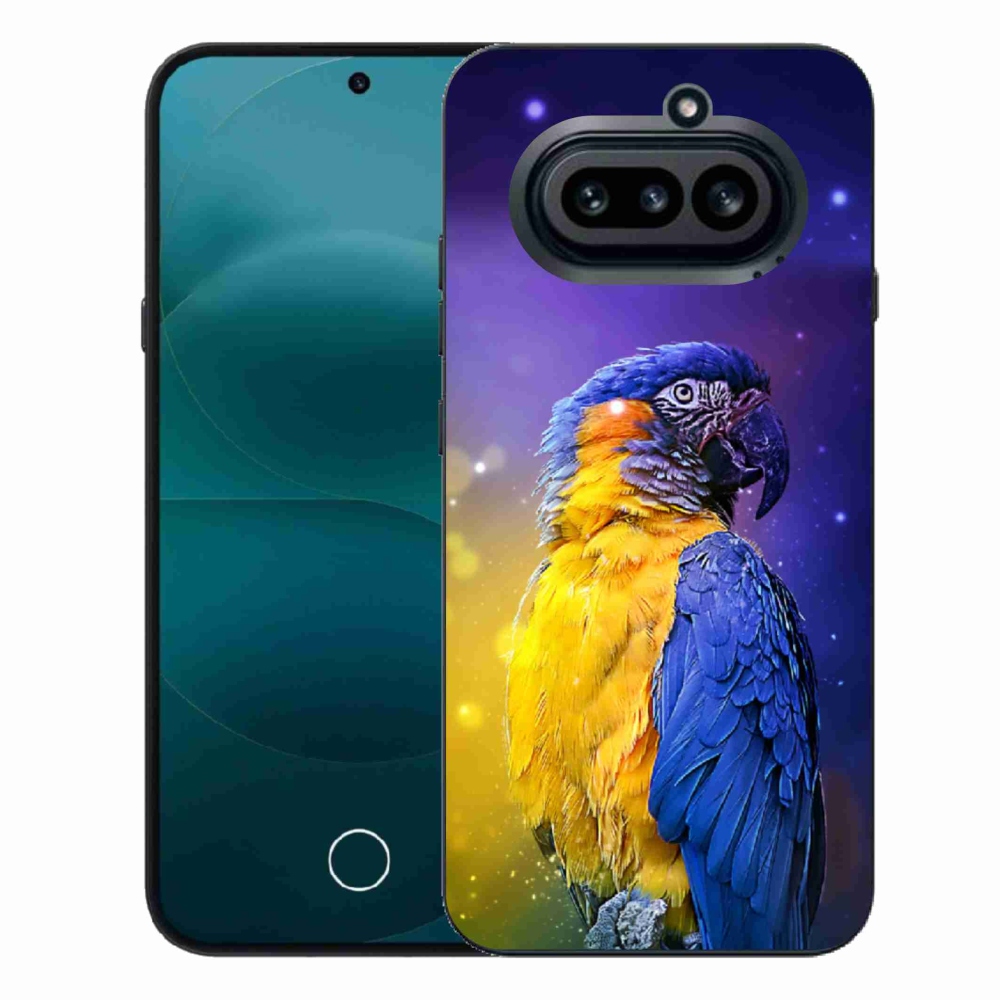 Zselés borítás mmCase a Nothing Phone (4a) - papagáj ara 1