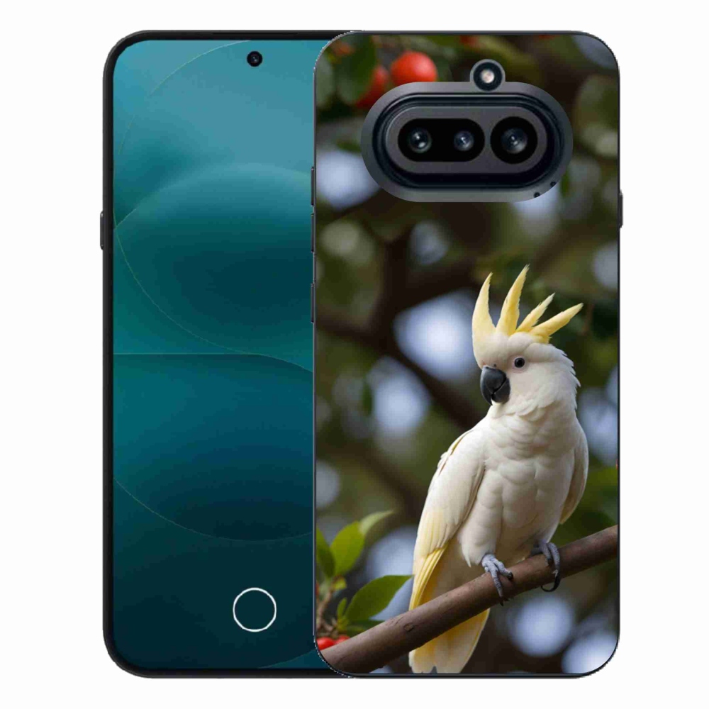 Zselés borítás mmCase a Nothing Phone (4a) - papagáj kakadu 3