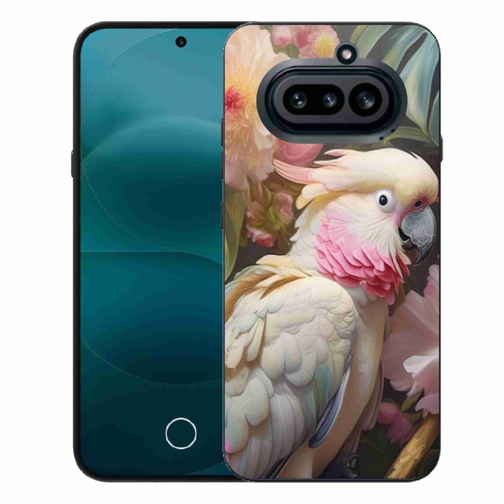 Zselés tok mmCase a Nothing Phone (4a) - papagáj kakadu rózsaszín 2