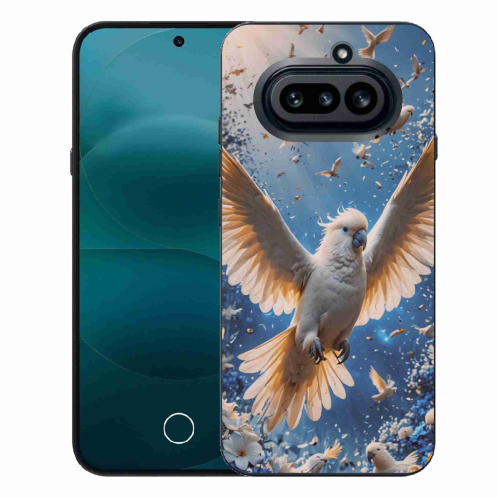 Zselés borítás mmCase a Nothing Phone (4a) telefonhoz - papagáj kakadu
