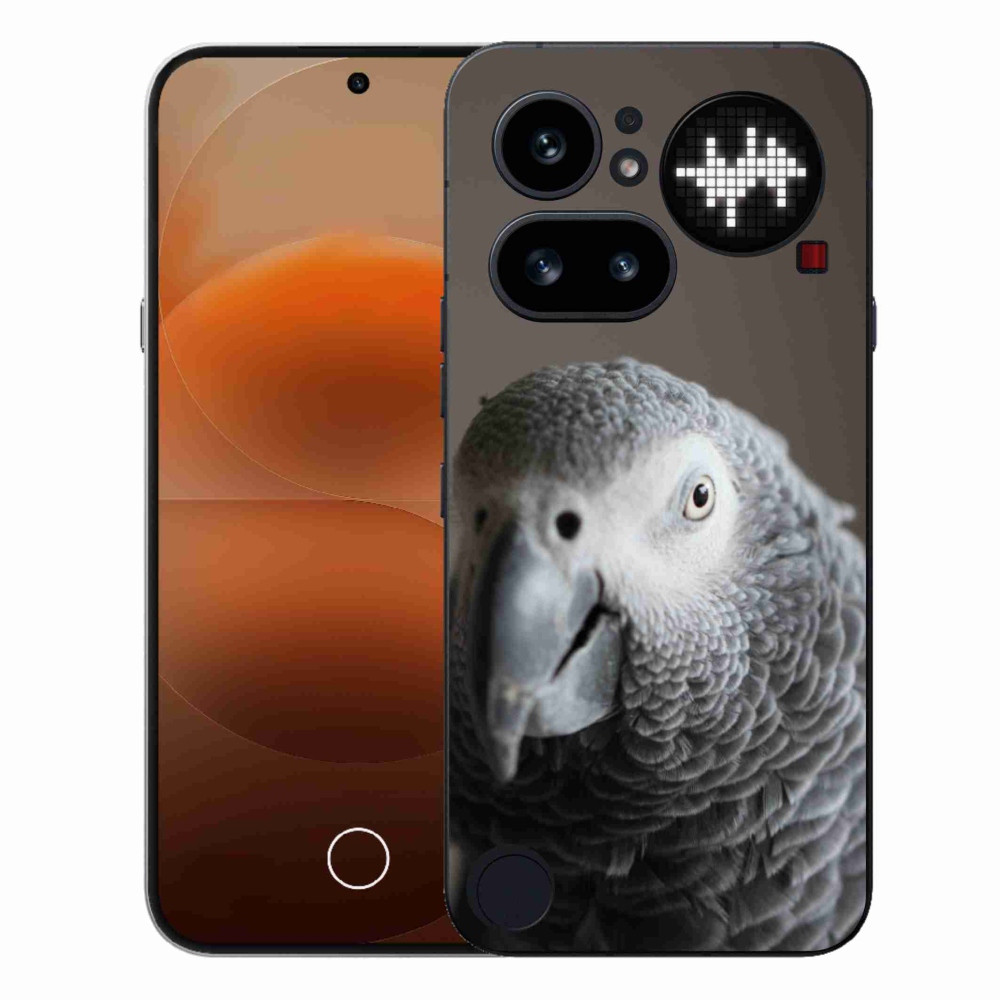 Zselés borító mmCase a Nothing Phone (4a) - parrot jacko 2