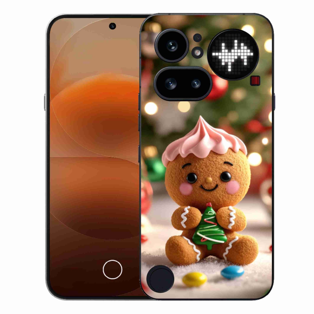 Zselés borítás mmCase a Nothing Phone (4a) készülékhez - mézeskalács