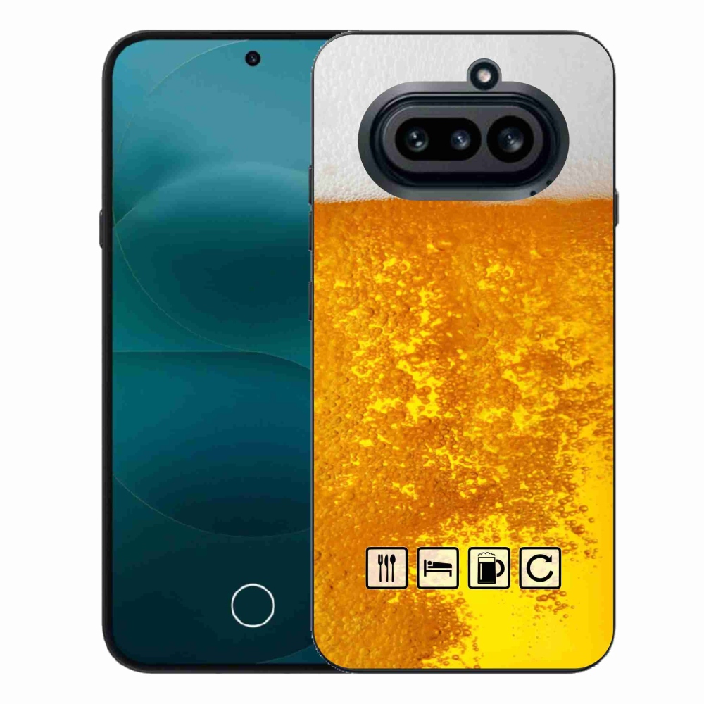 Zselés borítás mmCase a Nothing Phone (4a) - sör motívum 3