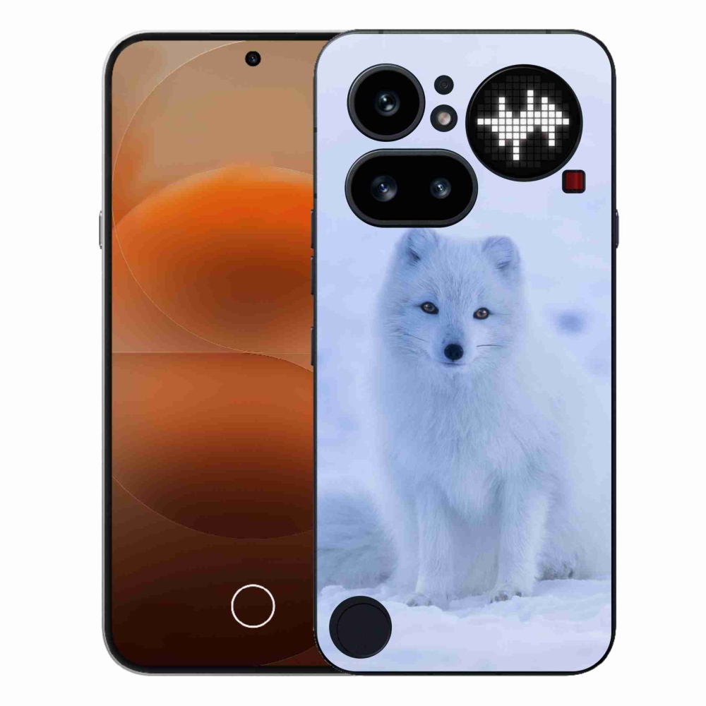 Zselés borítás mmCase a Nothing Phone (4a) - polár róka