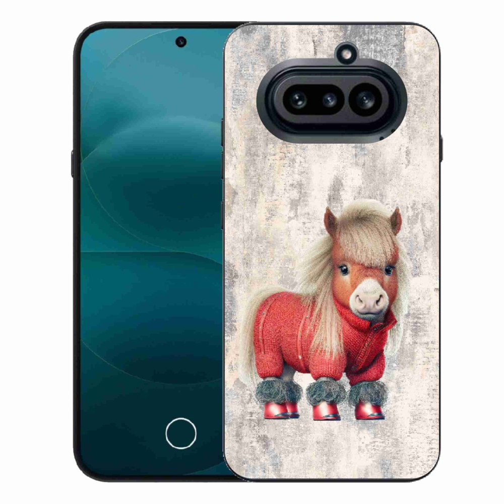 Zselés borítás mmCase a Nothing Phone (4a) - póni pulóverben
