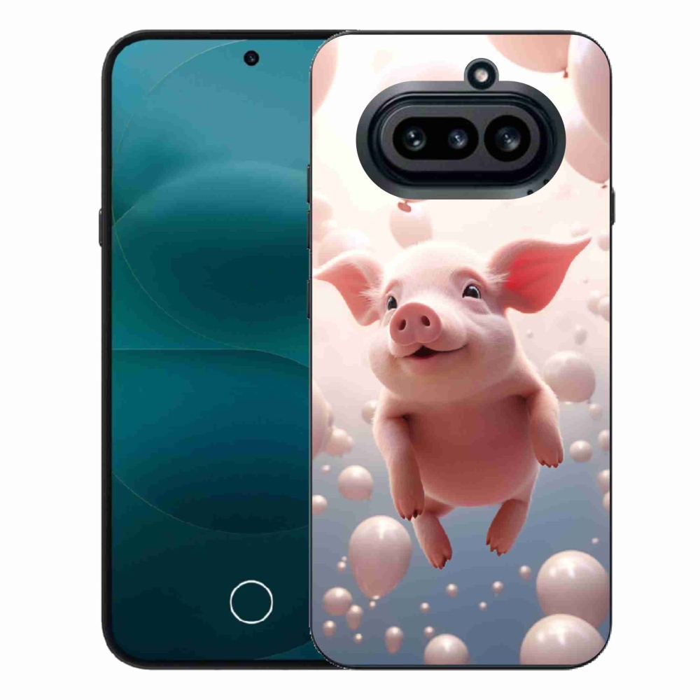 Zselés borító mmCase a Nothing Phone (4a) - malacka lufikkal