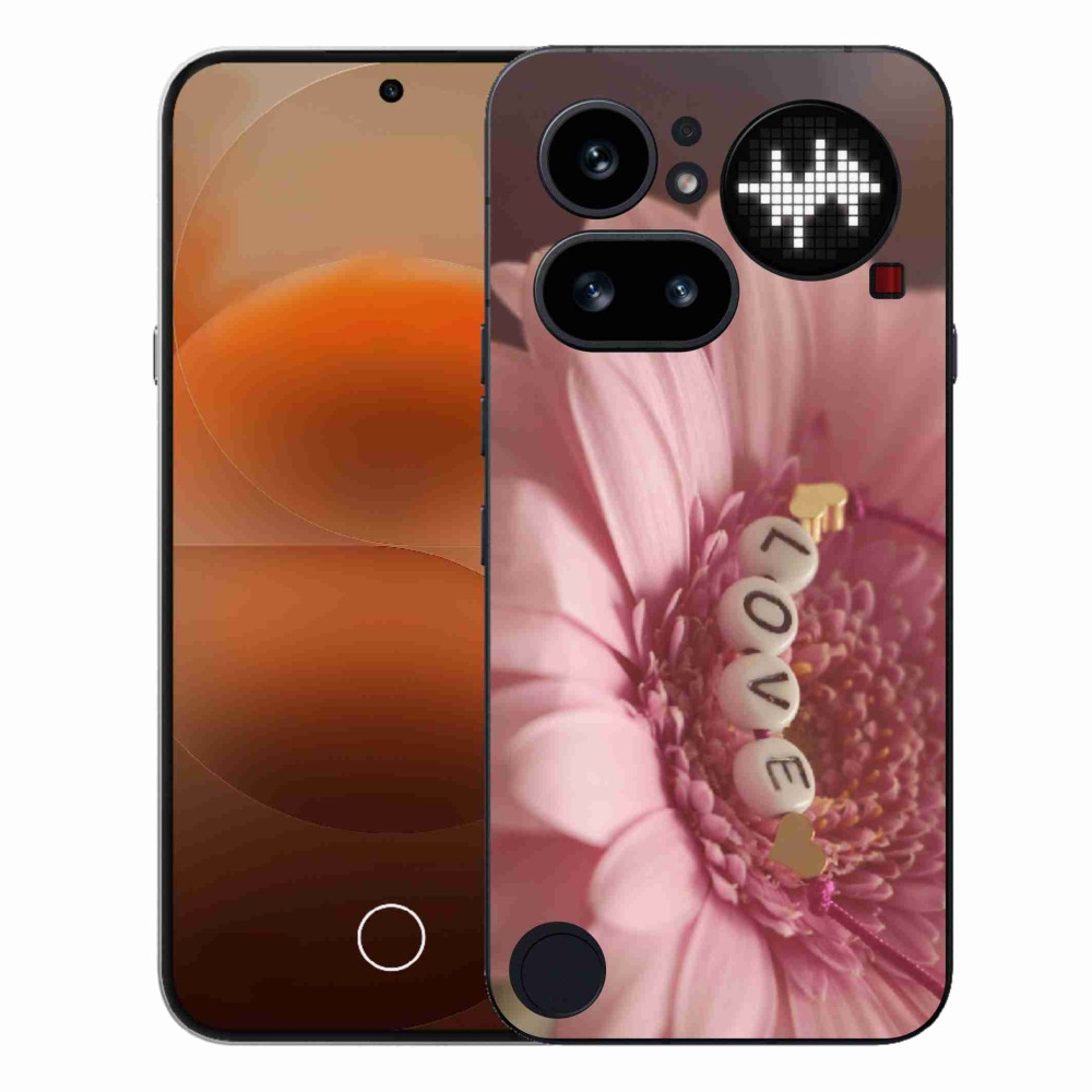 Gél borító mmCase a Semmi telefonhoz (4a) - függő szerelem